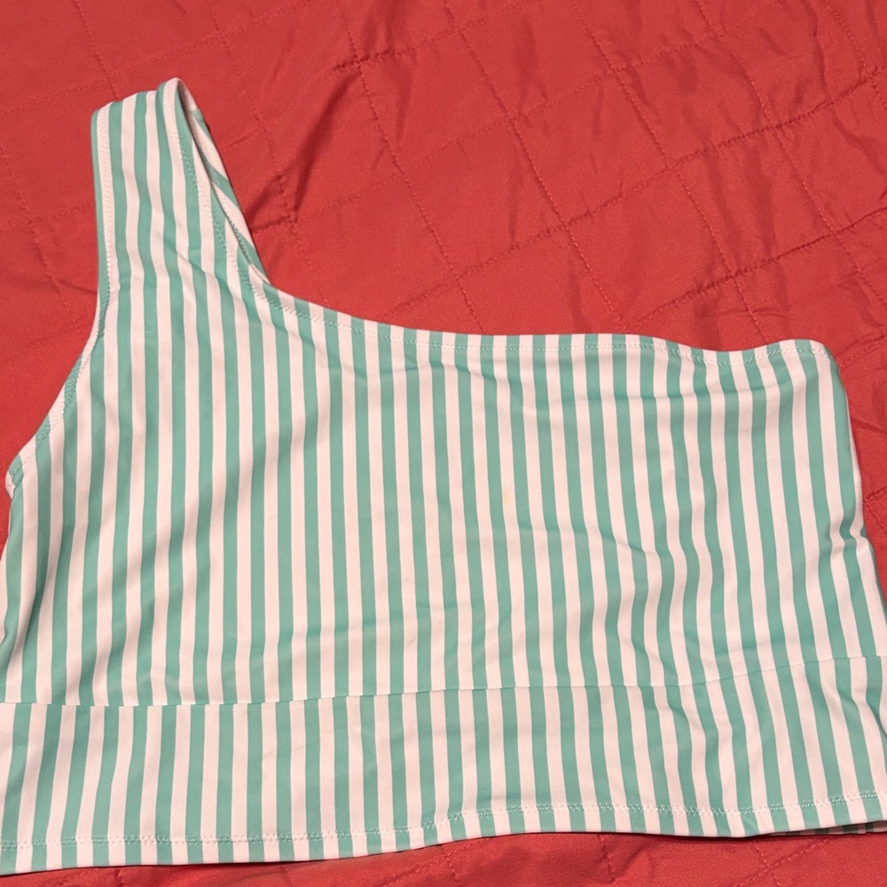 Women’s one shoulder swim top